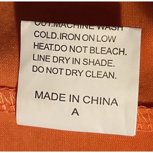 Old Navy Floral Button Front Top Size XXL Orange Hawaiian Short Sleeve - Picture 10 of 14